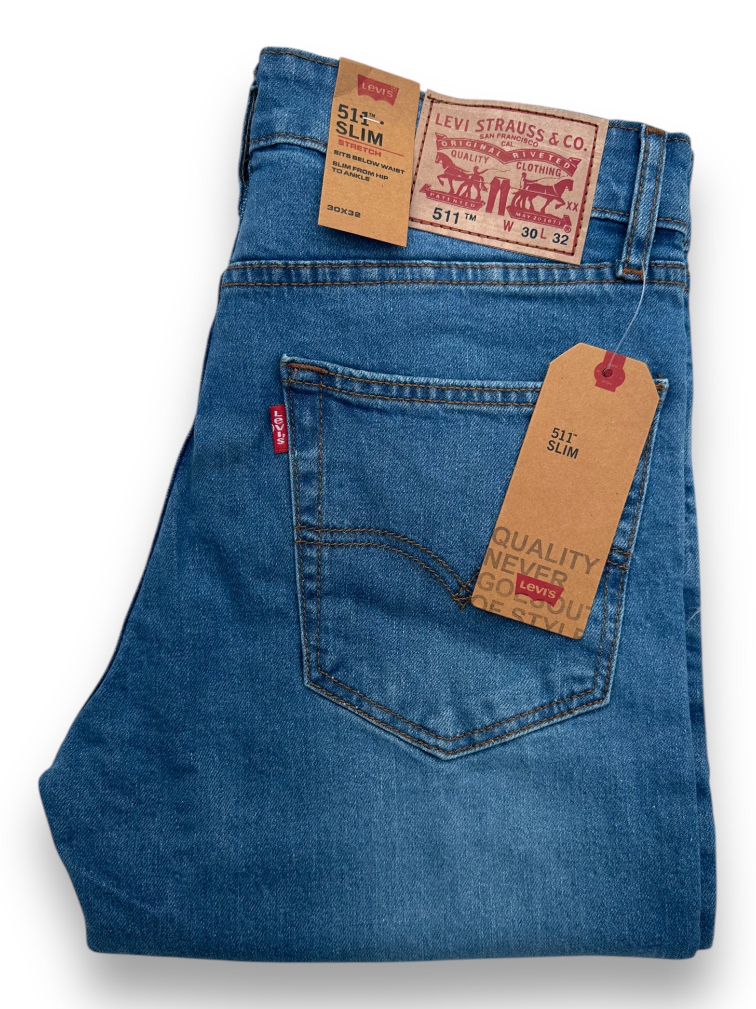 Levi Strauss Levis 511 Original Riveted Levis 511 Jeans Levis
