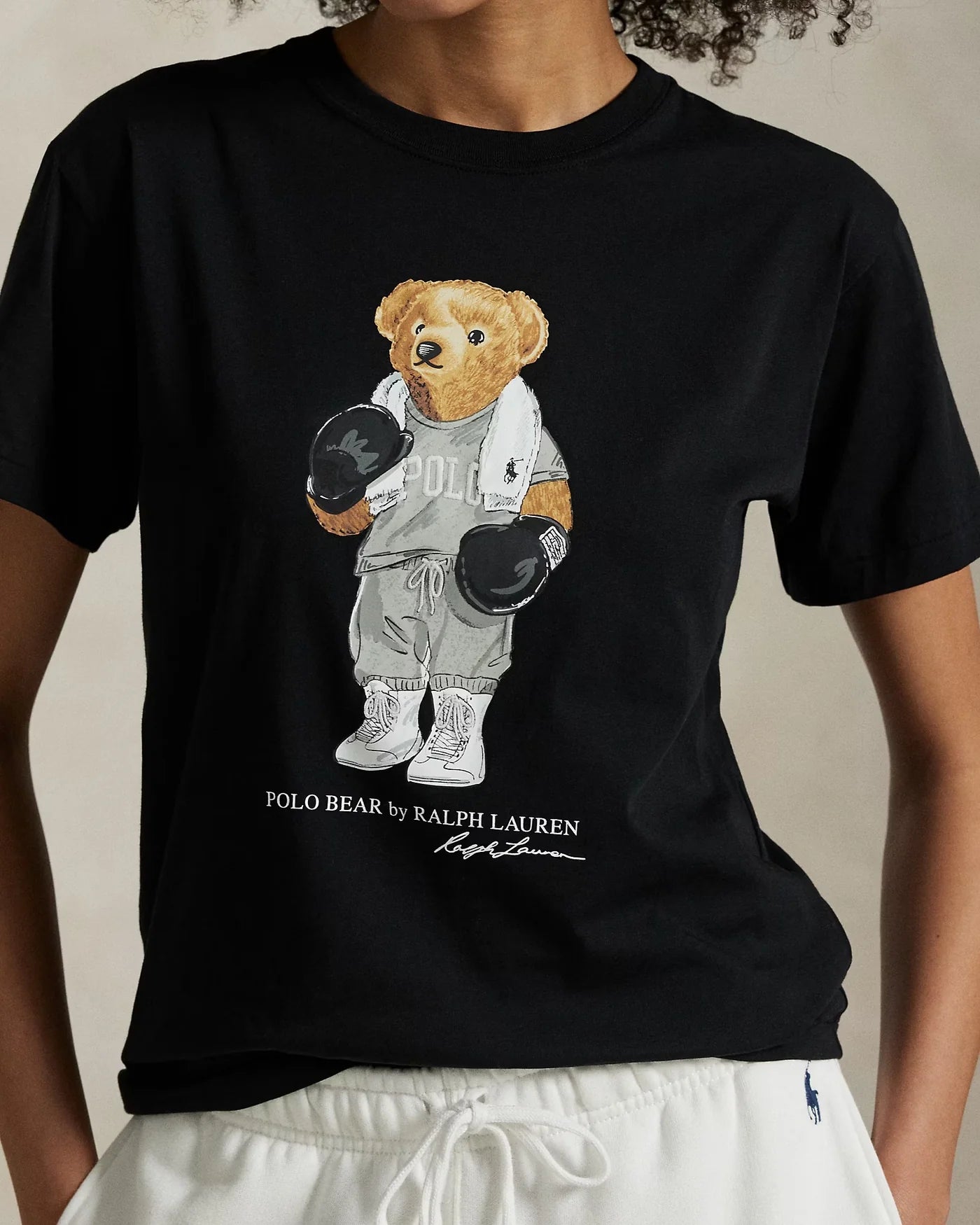 RL Bear Tee - Black