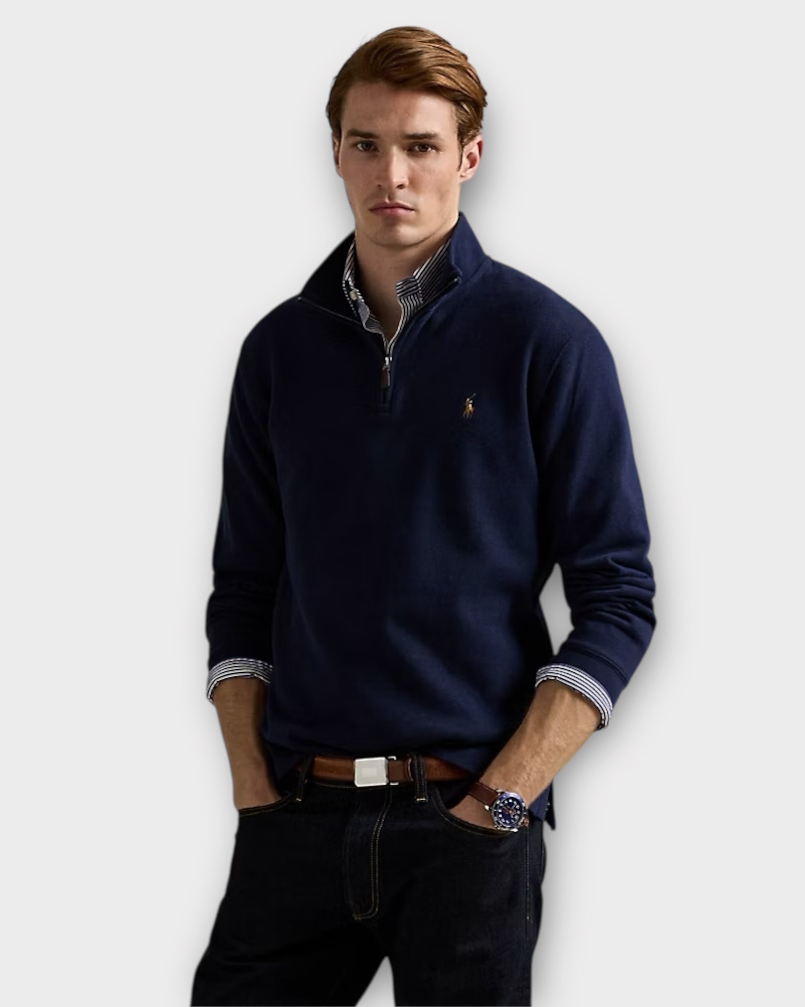RL Polo Qtr-Zip Sweatshirt