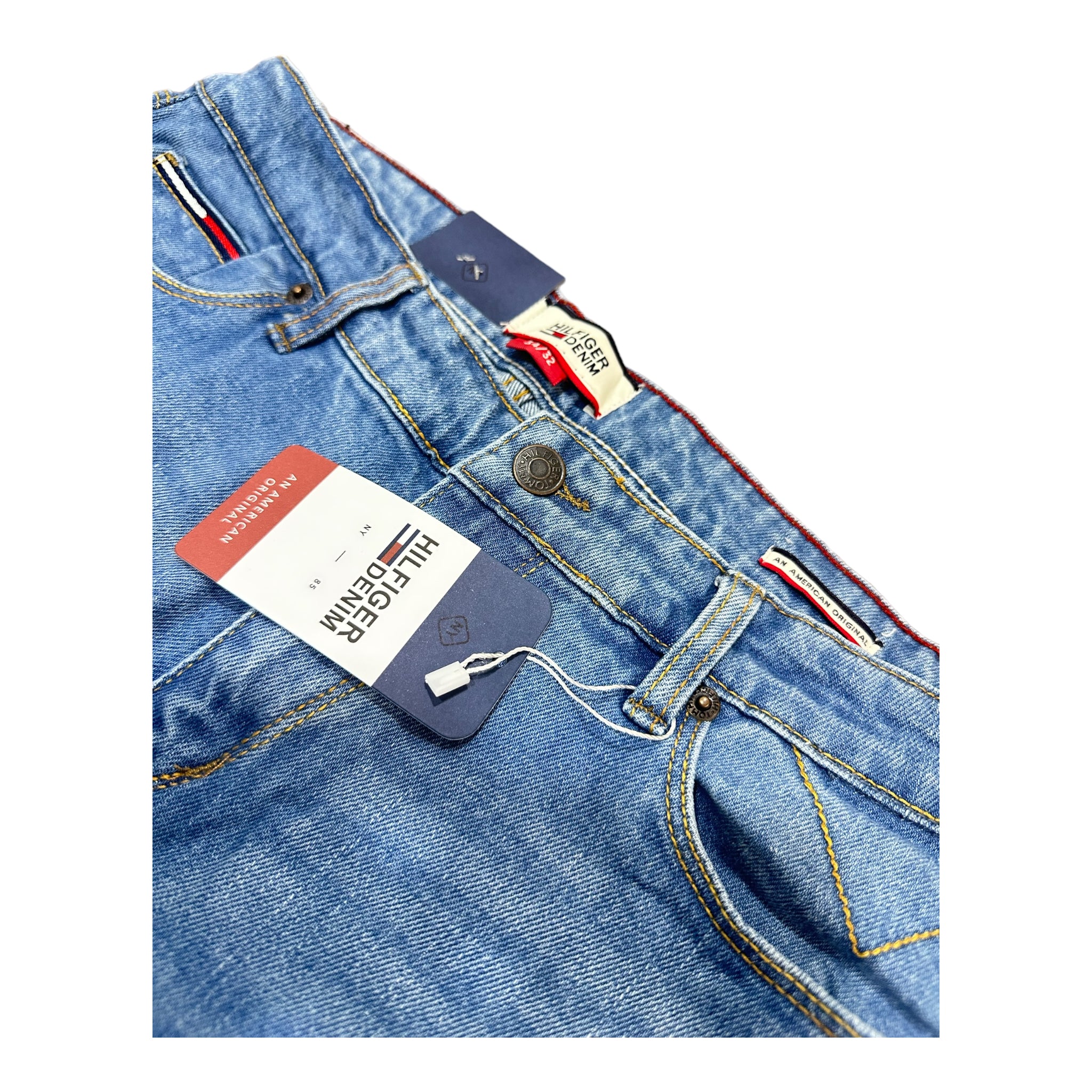 TH Ice Wash Tapered Fit Jeans