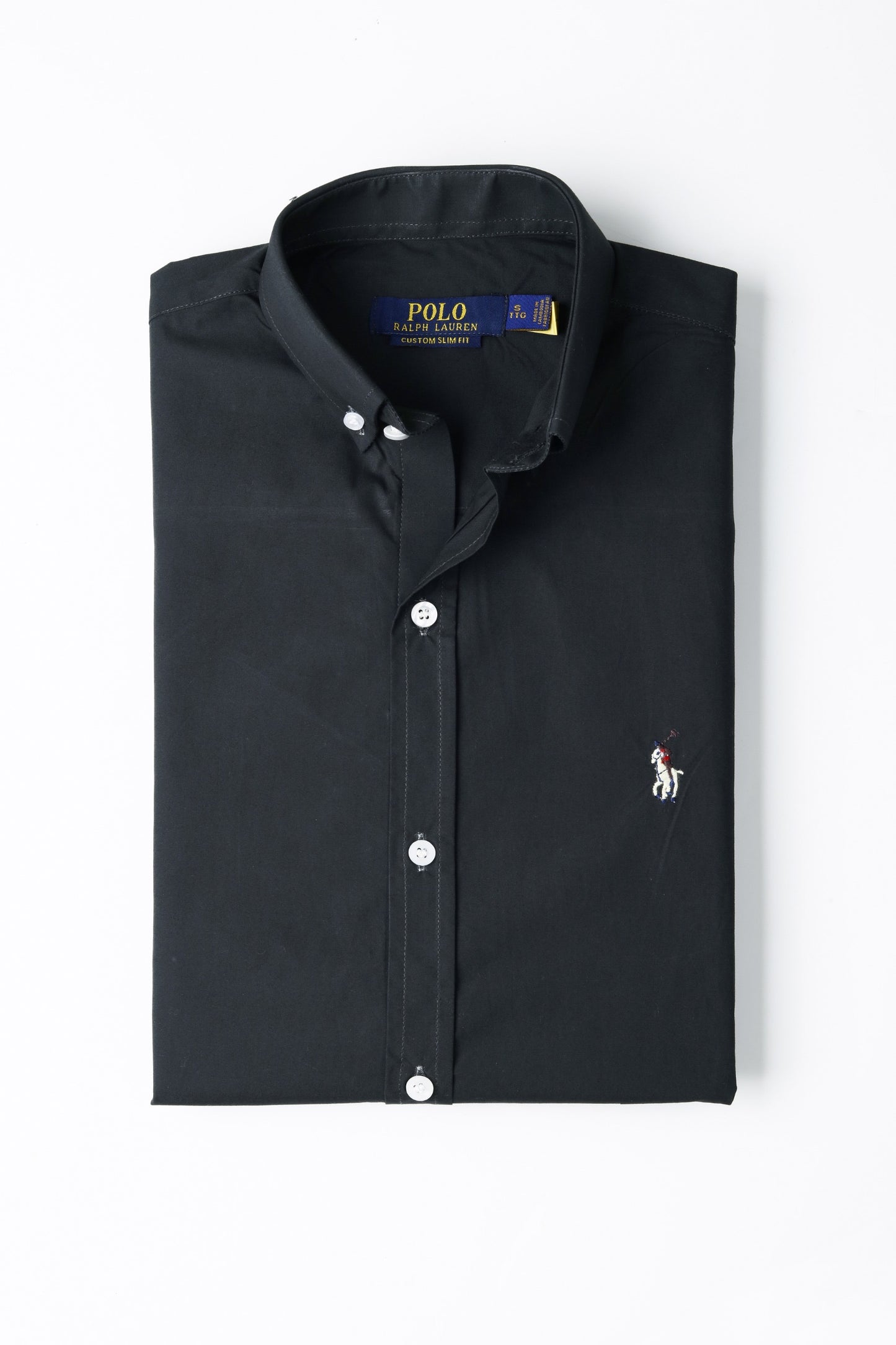 RL Polo Custom Slim Fit Shirt ( Charcoal )