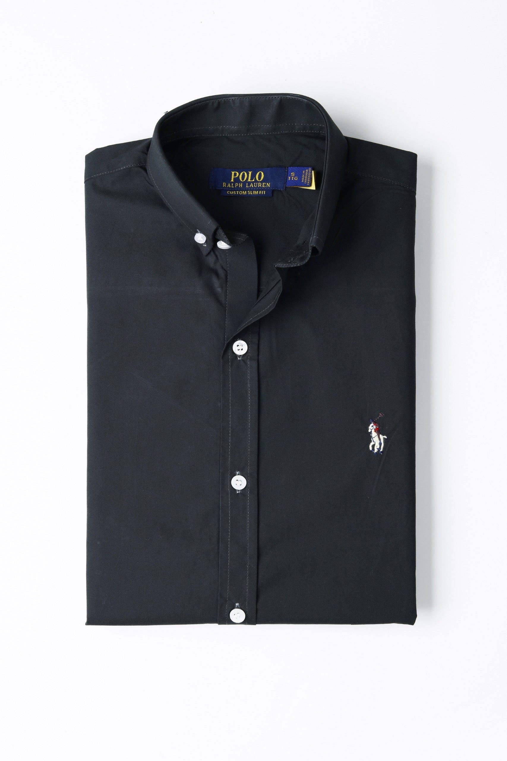 RL Polo Custom Slim Fit Shirt ( Charcoal )