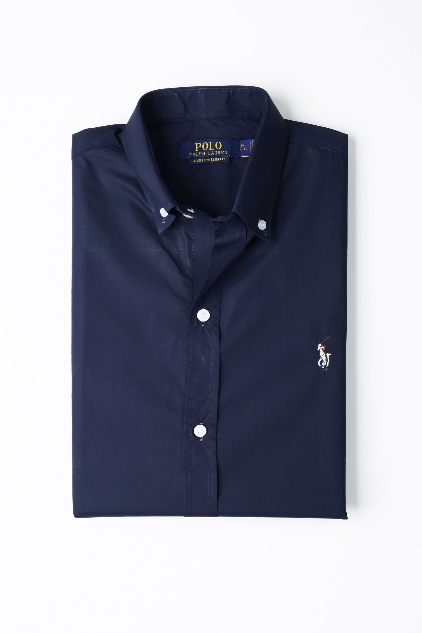 RL Polo Custom Slim Fit Shirt ( Navy )