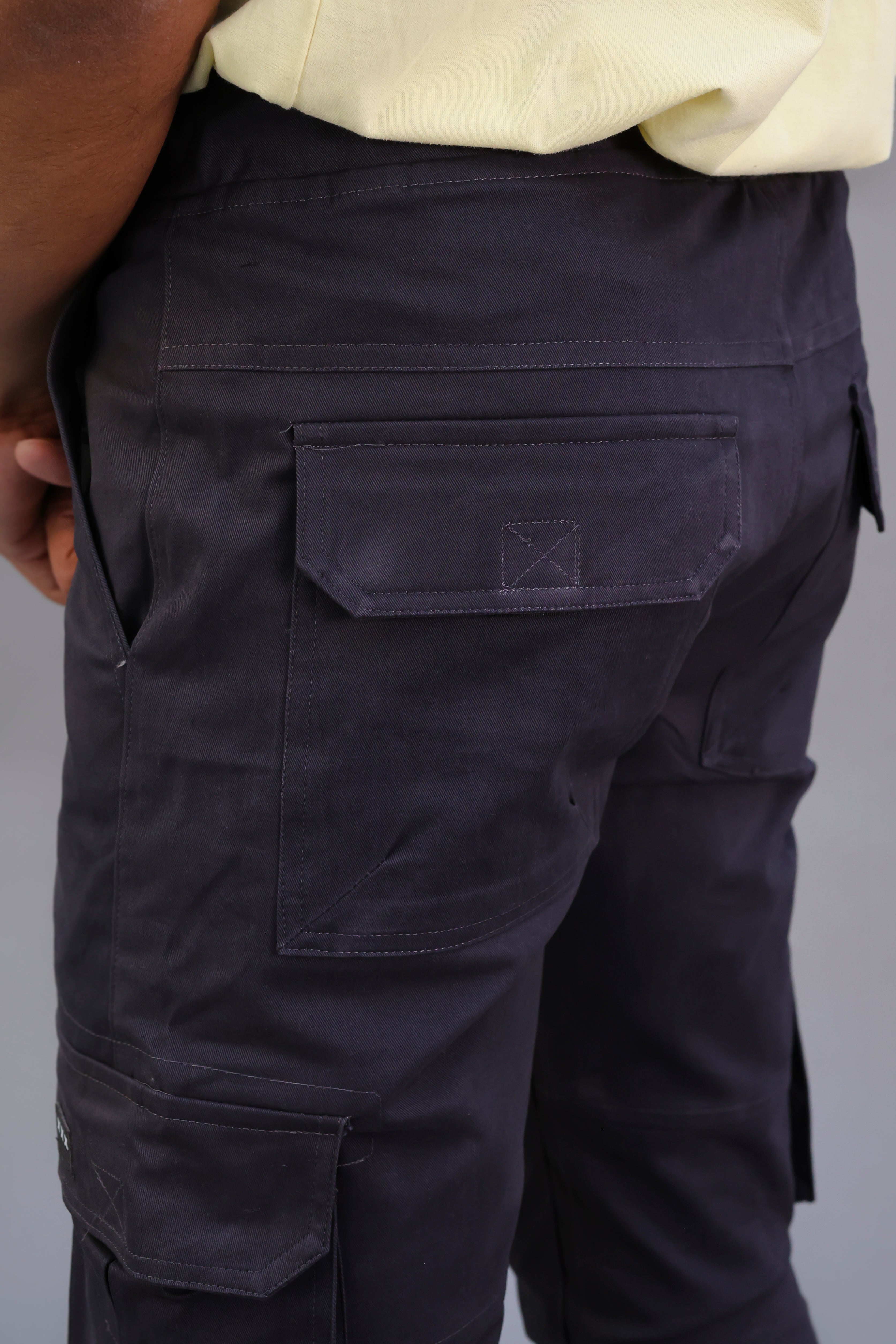 Zara Charcoal Grey Cargo Pants