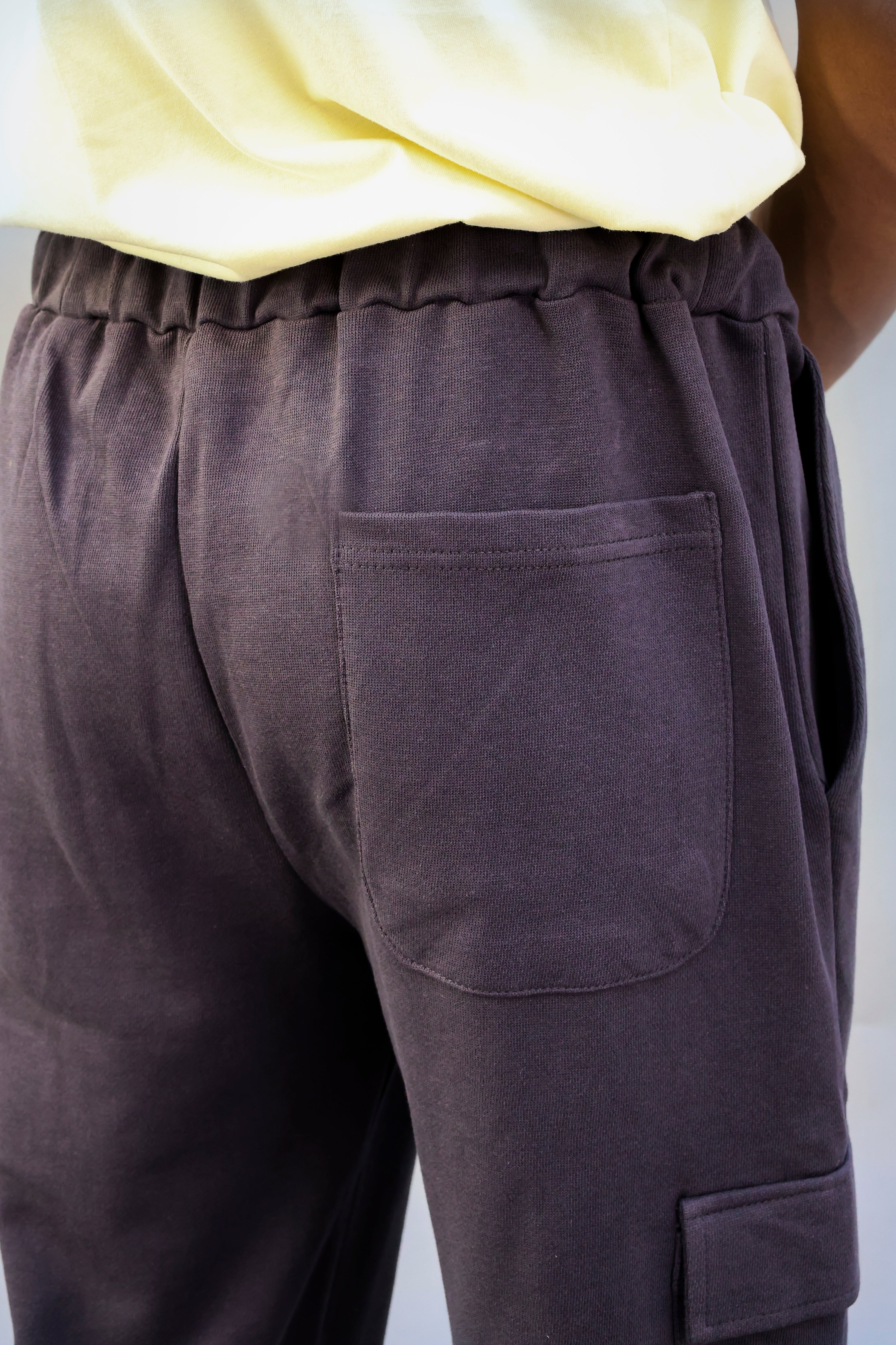 Zara Grey Loose-Fit Cargo Pants