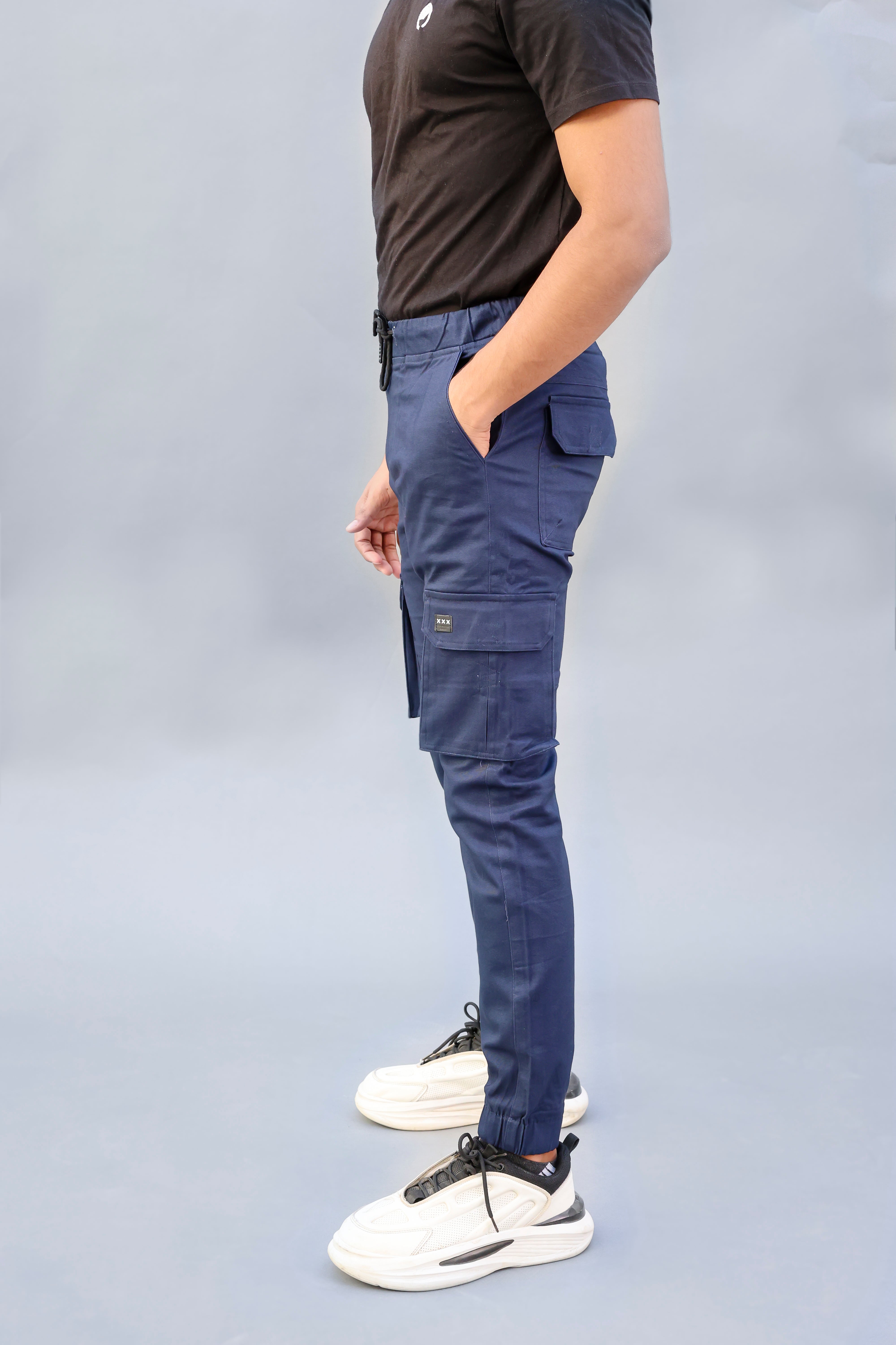 Zara Blue Cargo Pants