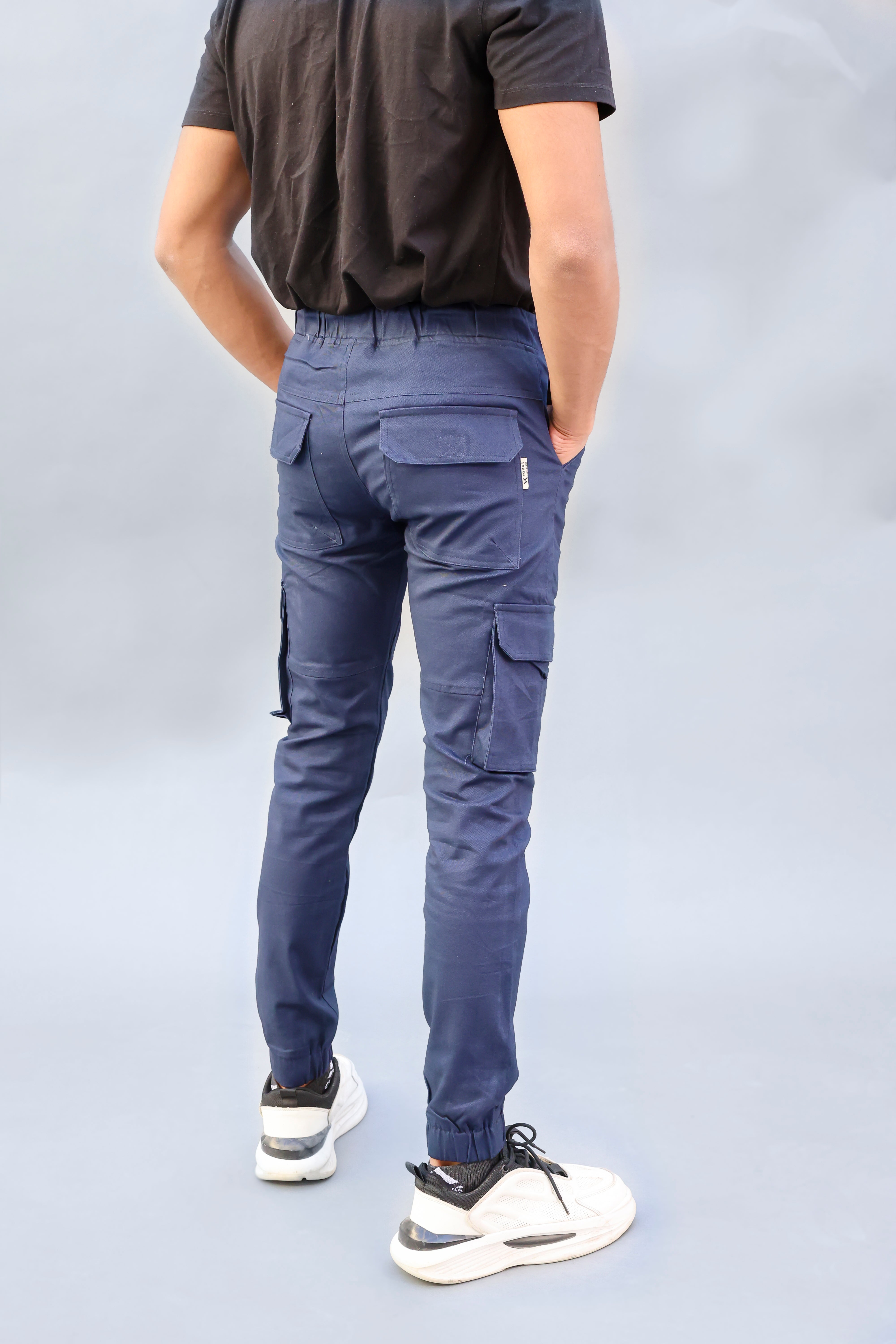 Zara Blue Cargo Pants
