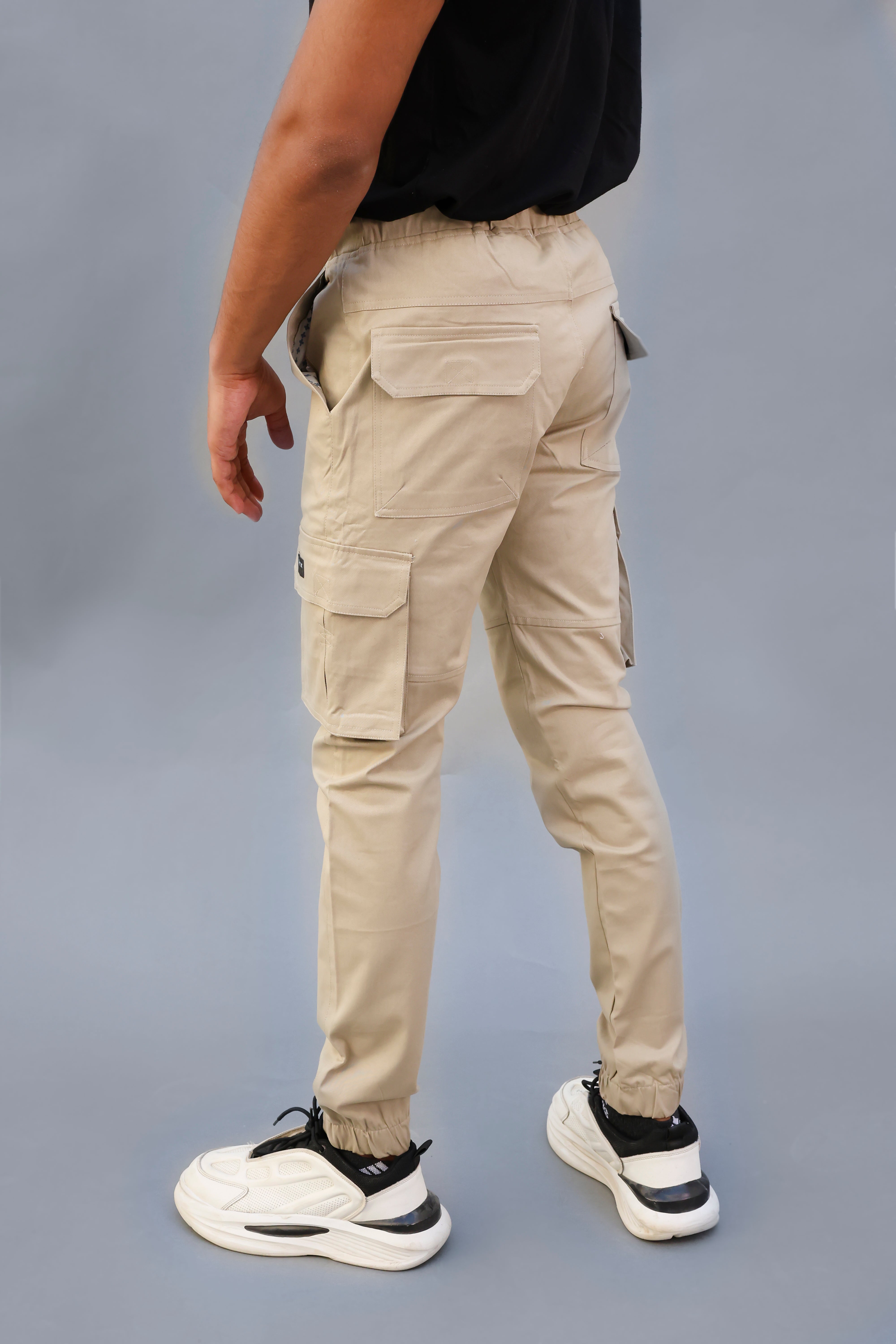 Zara Beige Cargo Pants
