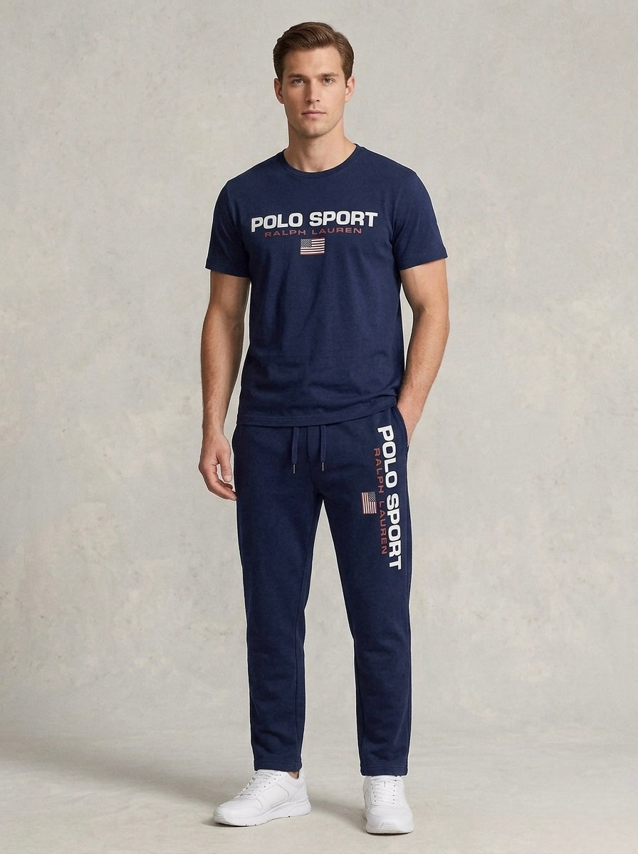RL Polo Cotton Tracksuit ( Navy )
