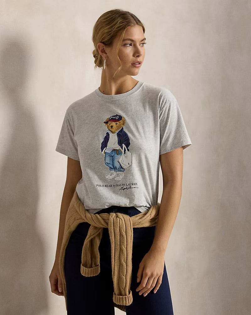 RL Bear Tee - H Grey