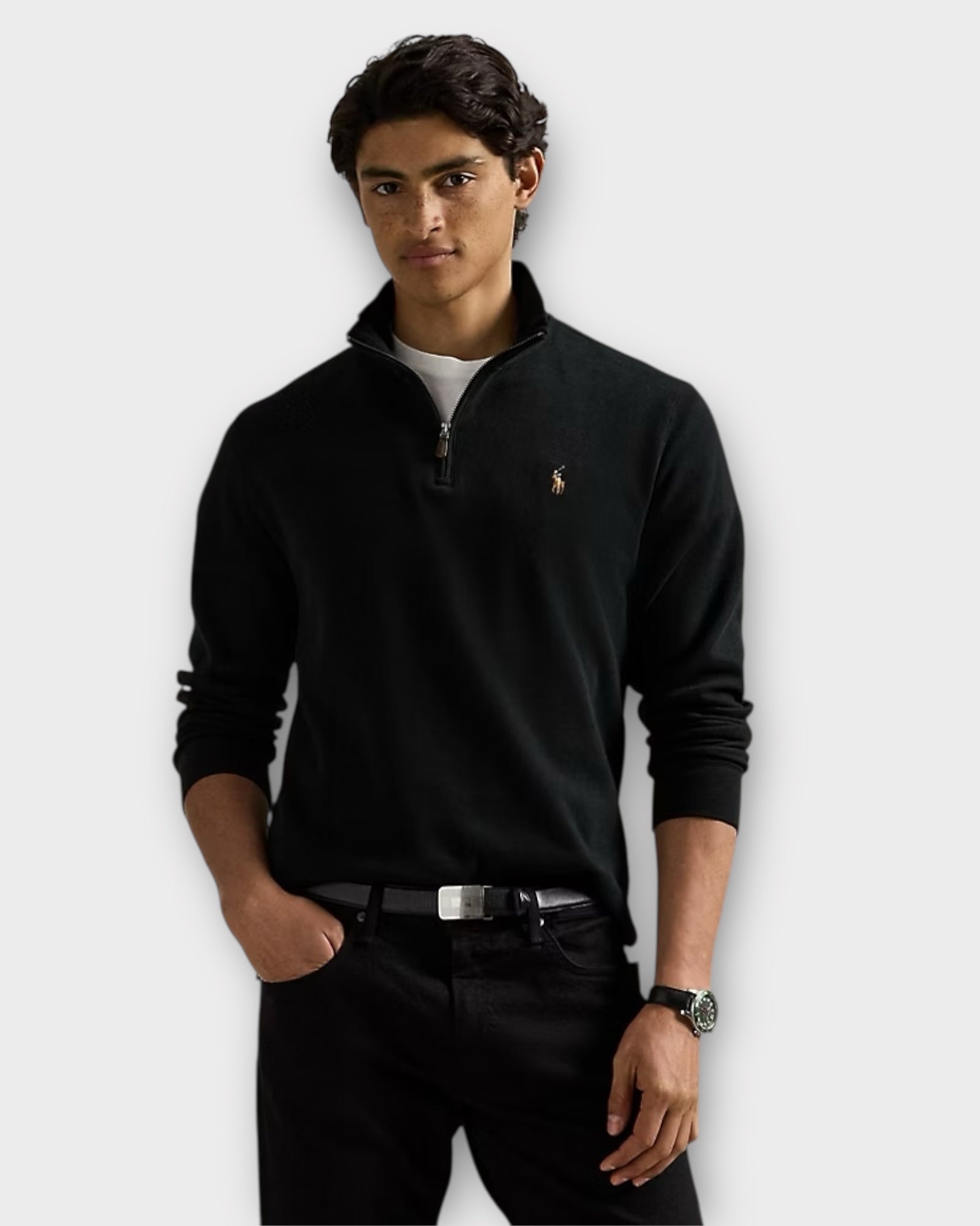 RL Polo Qtr-Zip Sweatshirt