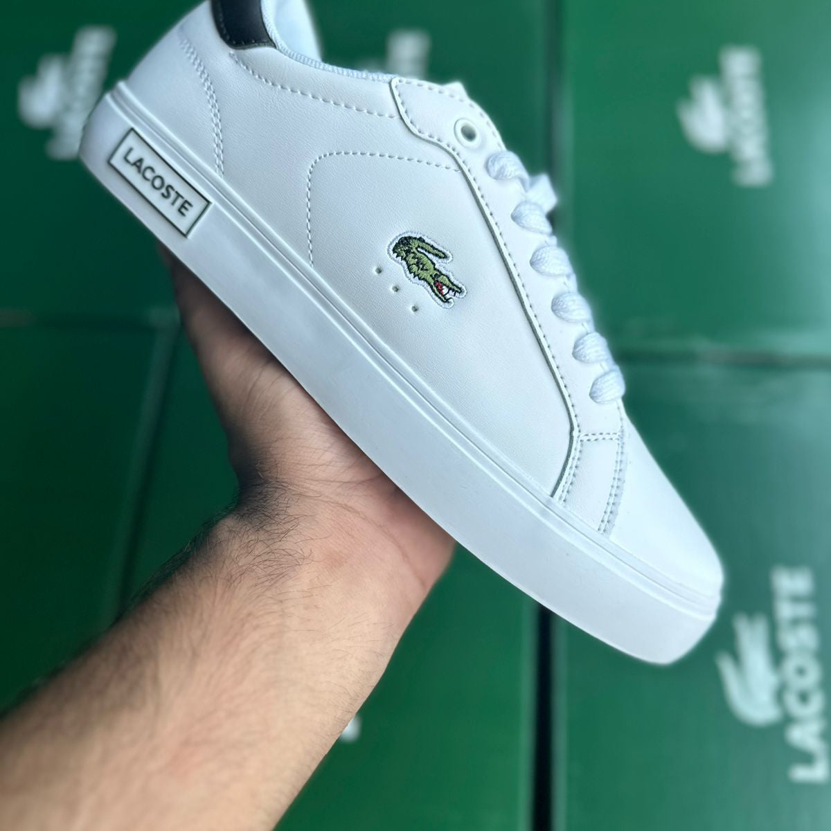 New Lacoste Gympen T-Clip Set Leather Sneakers – Levisons