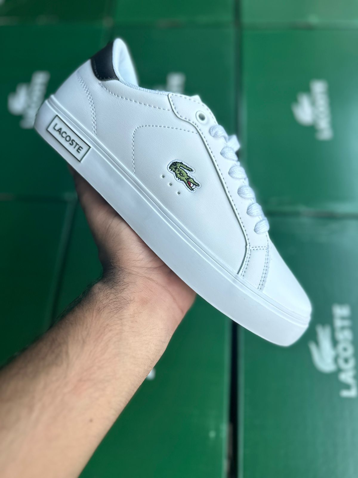 Lacoste Powercourt leather Sneakers