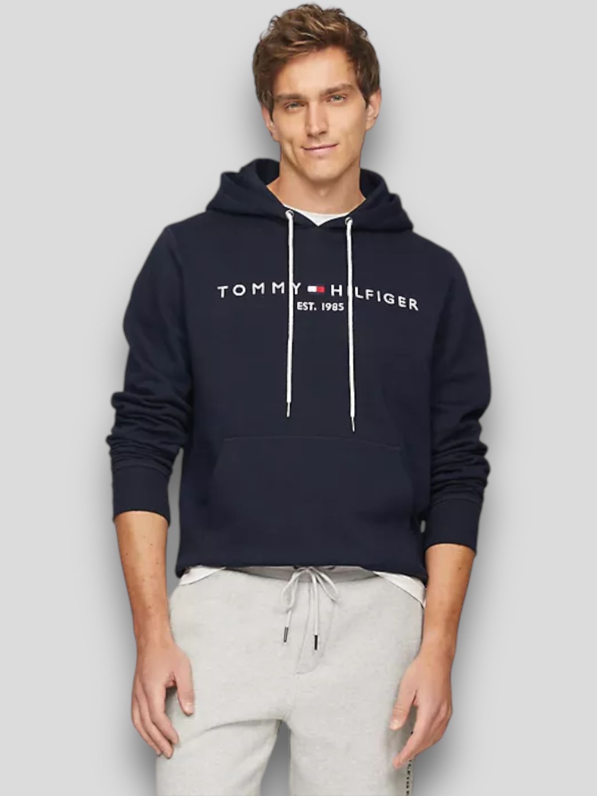 TH Embroidered Logo Hoodie