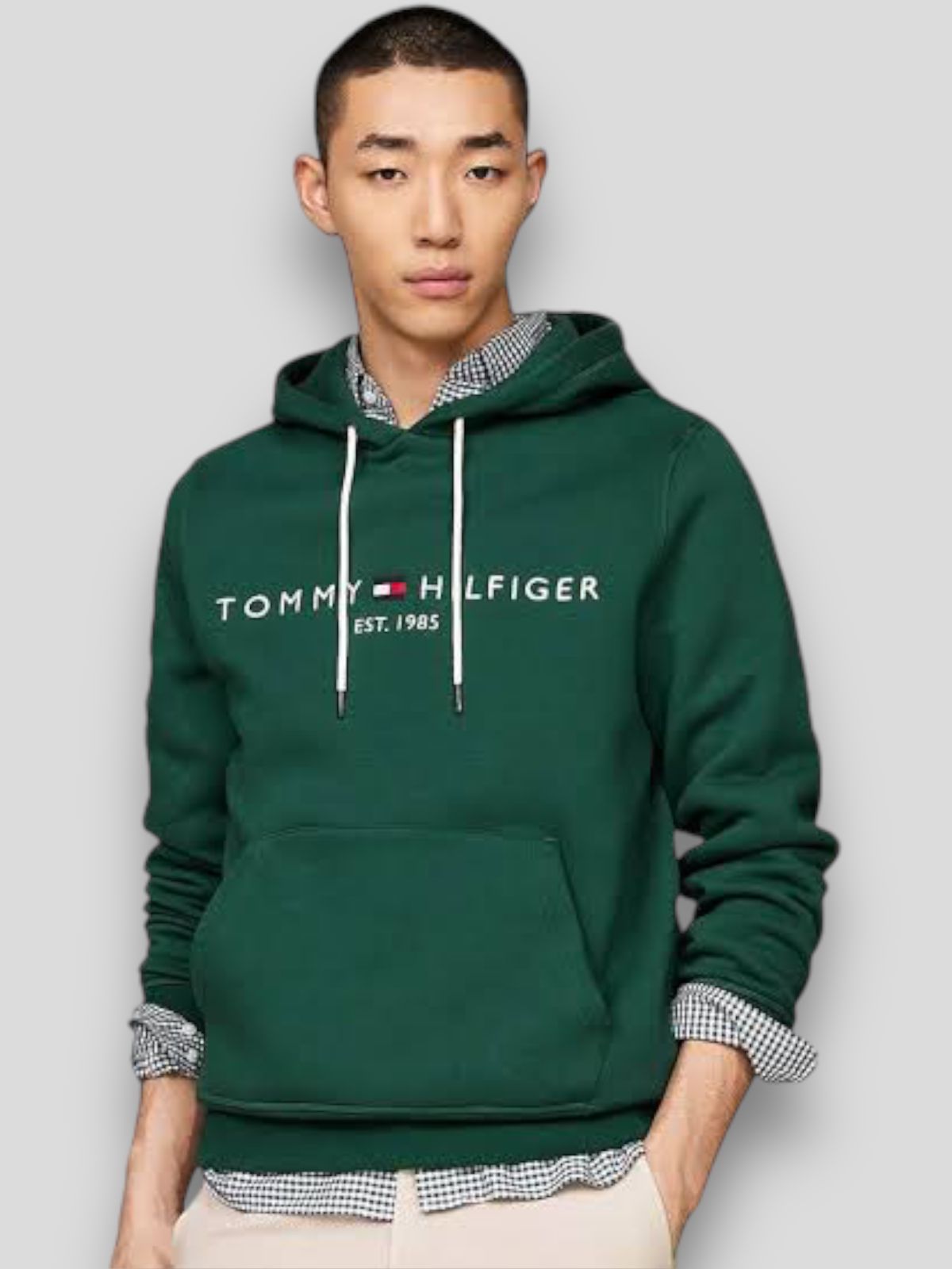 TH Embroidered Logo Hoodie