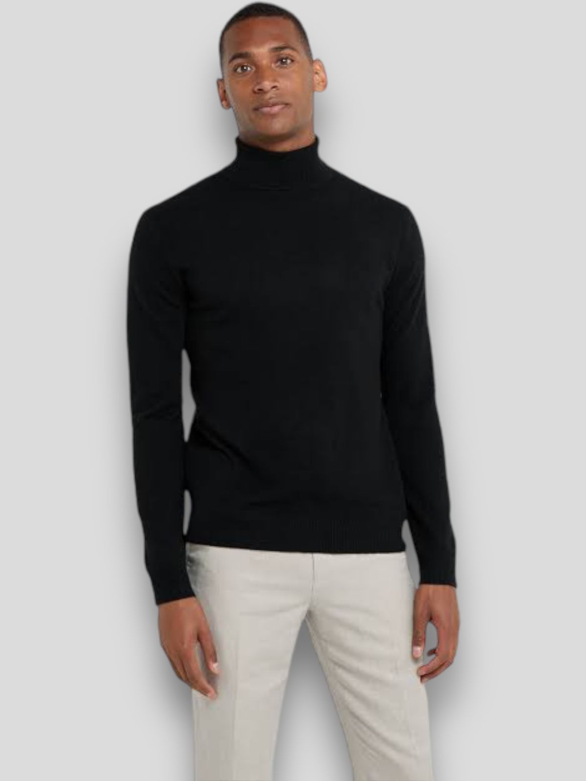 Zara Signature Turtle Neck Black