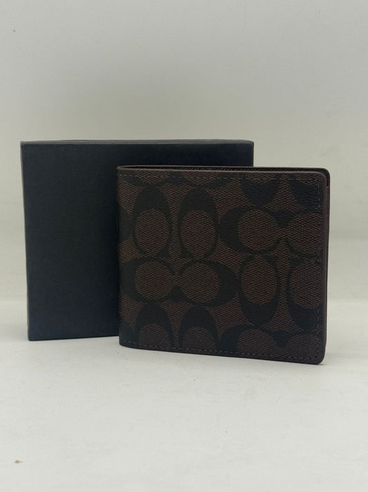 Coach bifold Wallet Brown