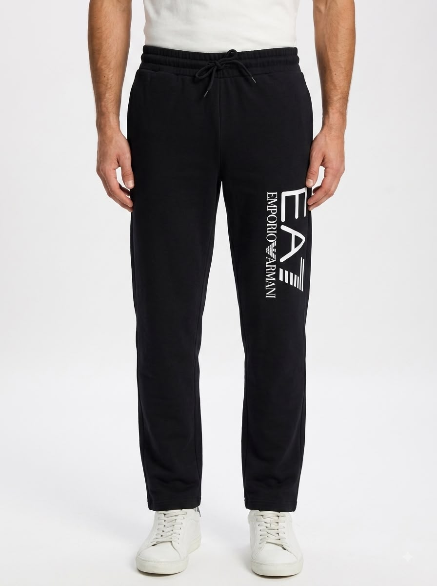 EA7 Cotton Pants ( Black )