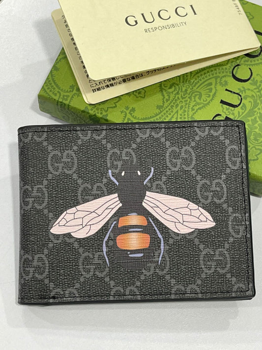 GC Bee Print Bi-fold Wallet