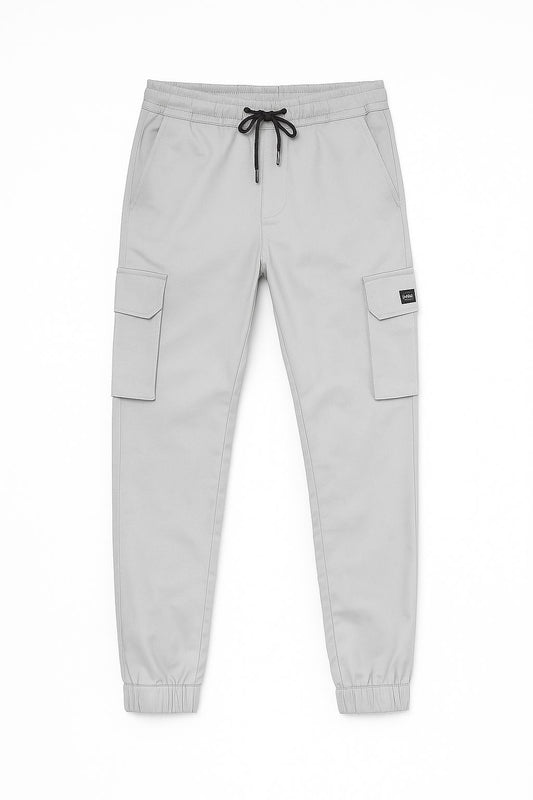 Zara Ash Grey Cargo Pants